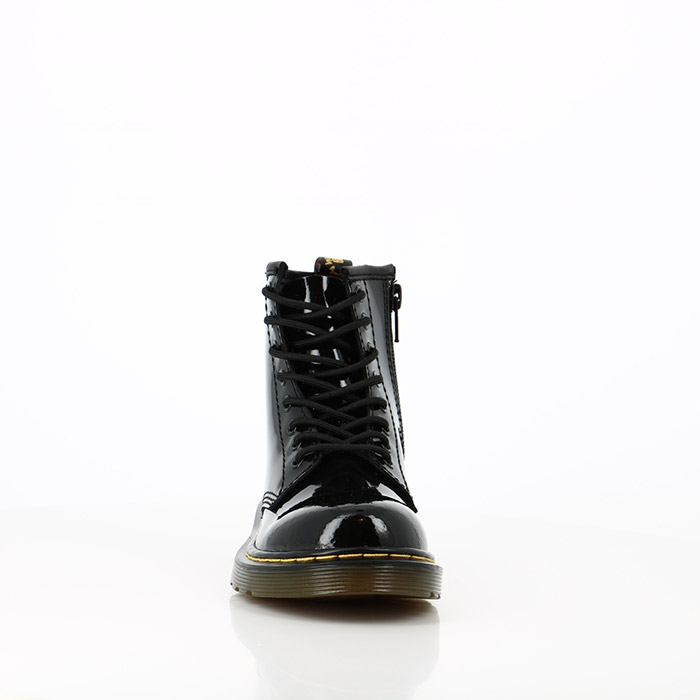 Dr martens chaussures dr martens enfant boots 1460 cuir verni junior black noir1142601_4