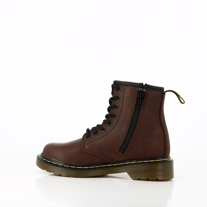 Dr martens chaussures dr martens enfant delaney dark dark brown marron1142801_3