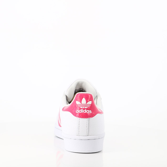 Adidas chaussures adidas superstar rose brillant blanc blanc1154901_2