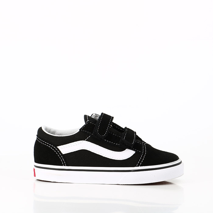 Vans chaussures vans bebe old skool v black noir