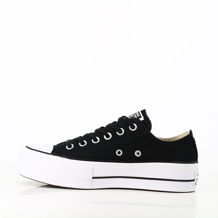 Converse chaussures converse chuck taylor all star lift canvas low top black white white noir1159201_3