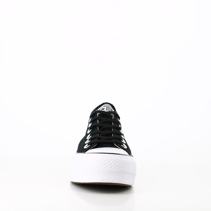 Converse chaussures converse chuck taylor all star lift canvas low top black white white noir1159201_4