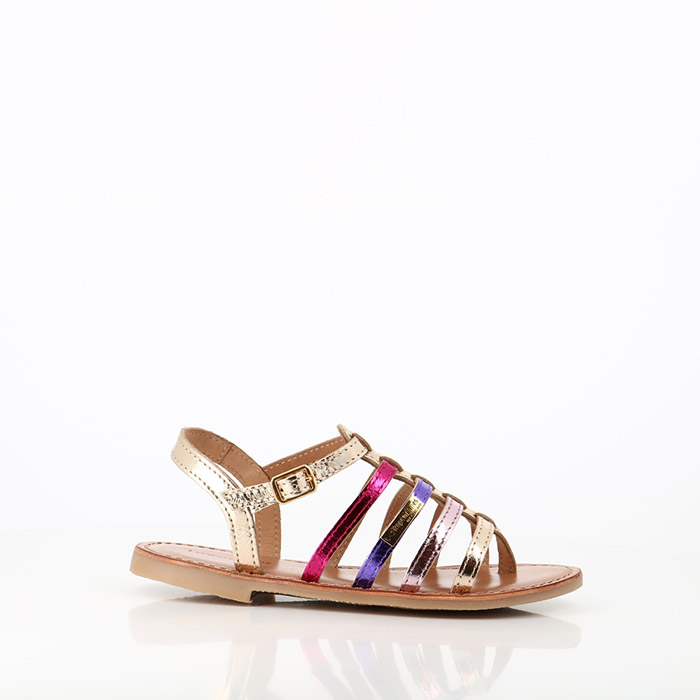 Les tropeziennes chaussures les tropeziennes enfant hirson or multi blanc or