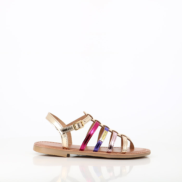 Les tropeziennes chaussures les tropeziennes enfant hirson or multi blanc or1178001_5