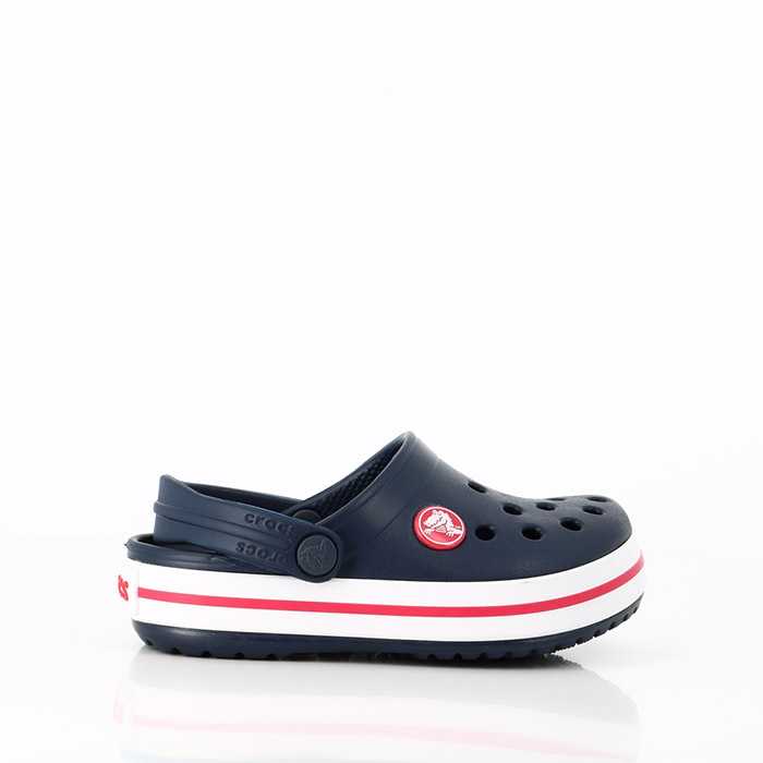 Crocs chaussures crocs bebe crocband clog k navy red bleu1209201_1