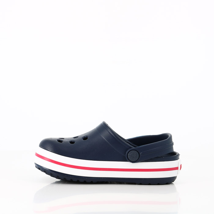 Crocs chaussures crocs bebe crocband clog k navy red bleu1209201_3