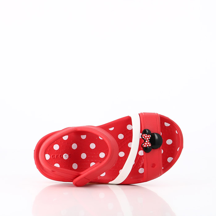 Crocs chaussures crocs bebe lina minnie sandal k flame rouge1209401_5