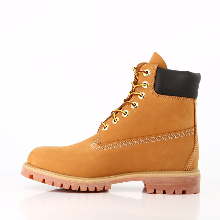 Timberland chaussures timberland 6 inch boot premium jaune homme marron1236401_3