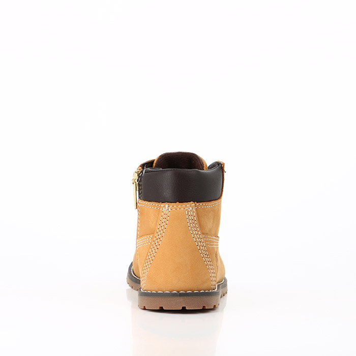 Timberland chaussures timberland enfant 6 inch boot pokey pine jaune marron1239301_2