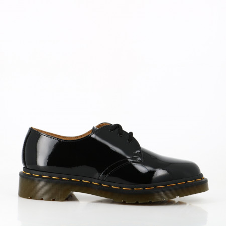 Dr martens chaussures dr martens 1461 patent lamper black noir