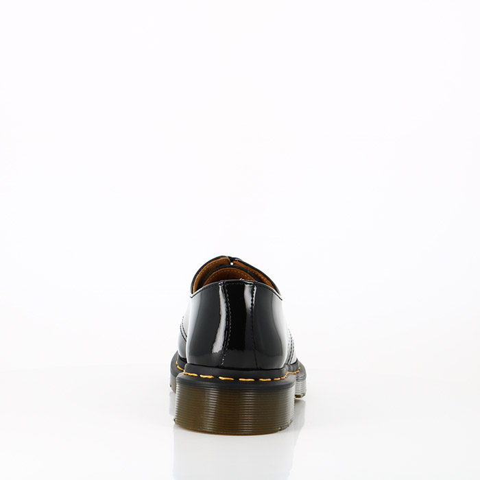 Dr martens chaussures dr martens 1461 patent lamper black noir1247301_2