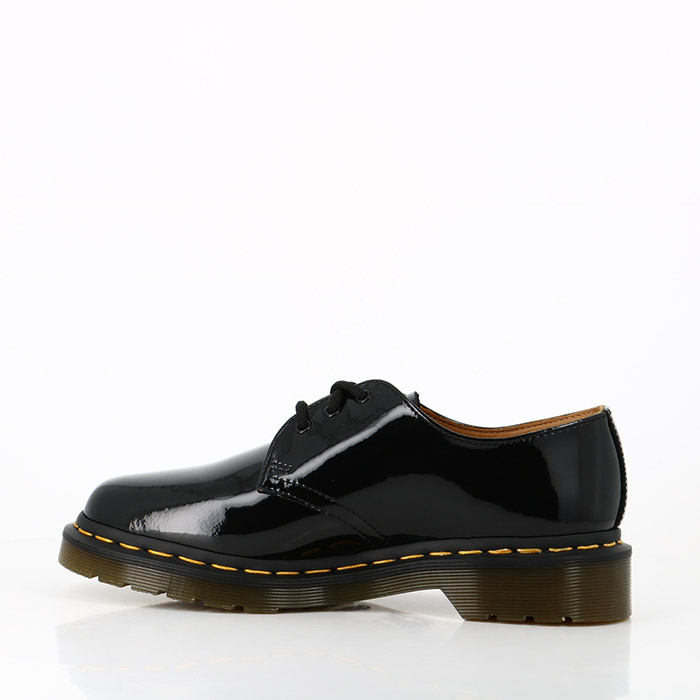 Dr martens chaussures dr martens 1461 patent lamper black noir1247301_3