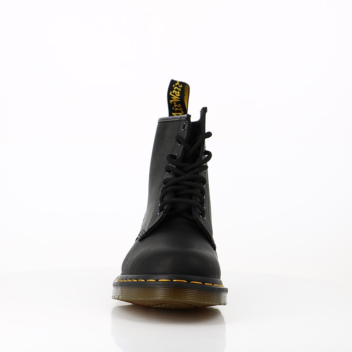 Dr martens chaussures dr martens 1460 greasy black noir1247801_4