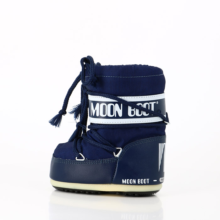 Moon boot chaussures moon boot bebe mini nylon blue bleu1253601_3