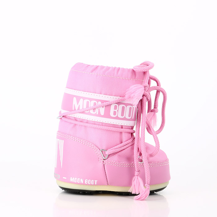 Moon boot chaussures moon boot bebe mini nylon pink rose