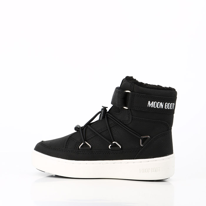 Moon boot chaussures moon boot enfant jr boy paris black noir1253901_3