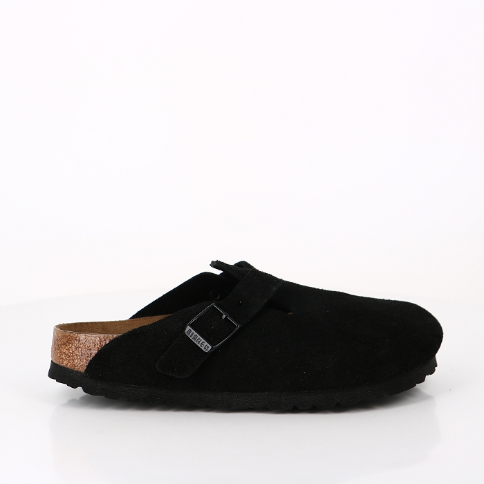 Birkenstock chaussures birkenstock boston sfb suede black noir1258801_1