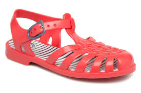 Meduse chaussures meduse bebe sunray carmin rouge