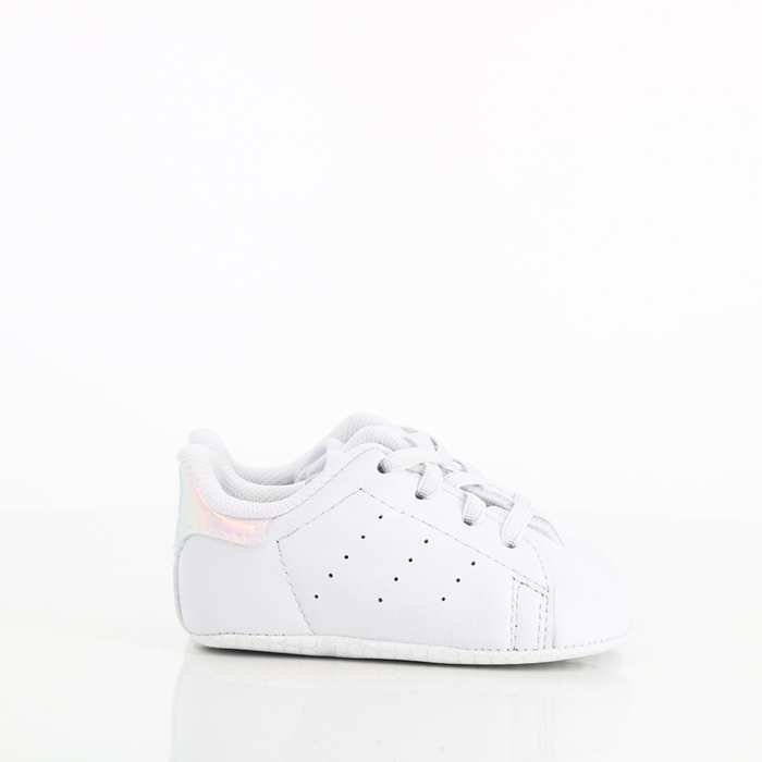 Adidas chaussures adidas bebe stan smith crib argent blanc blanc argent