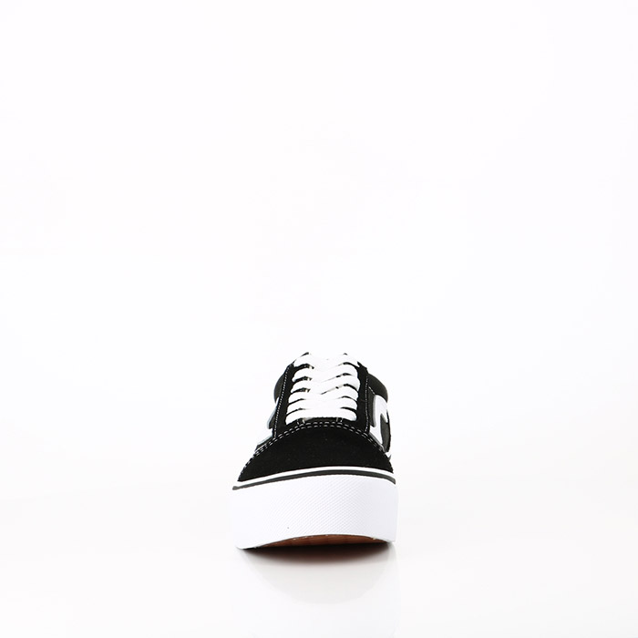 Vans chaussures vans enfant old skool platform black true white noir1262401_4