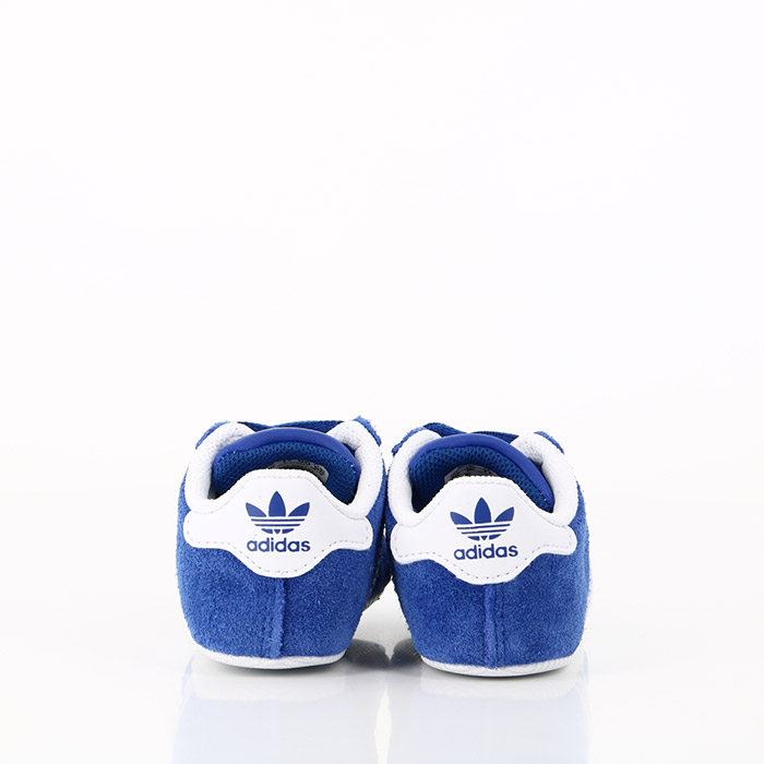 Adidas chaussures adidas bebe gazelle crib bleu blanc or bleu1267701_3