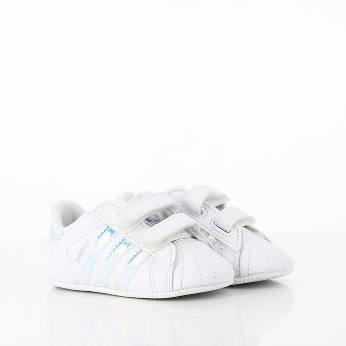 Adidas chaussures adidas bebe superstar crib argent blanc blanc argent1268601_2