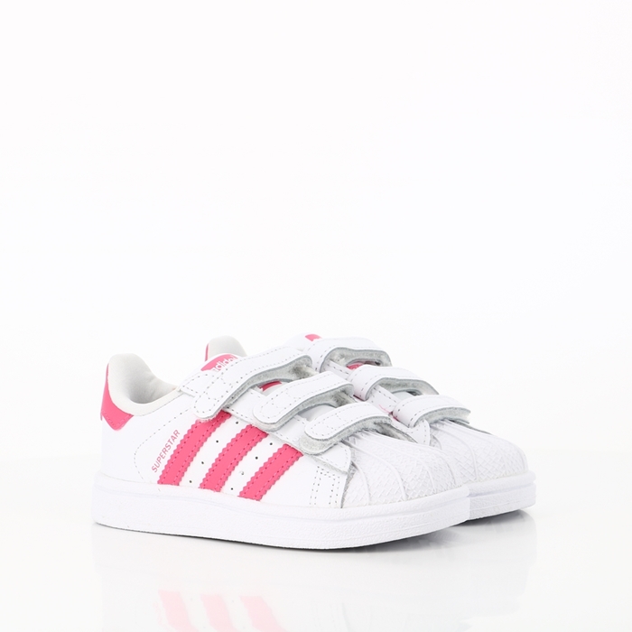 Adidas chaussures adidas enfant scratch superstar blanc rose rose