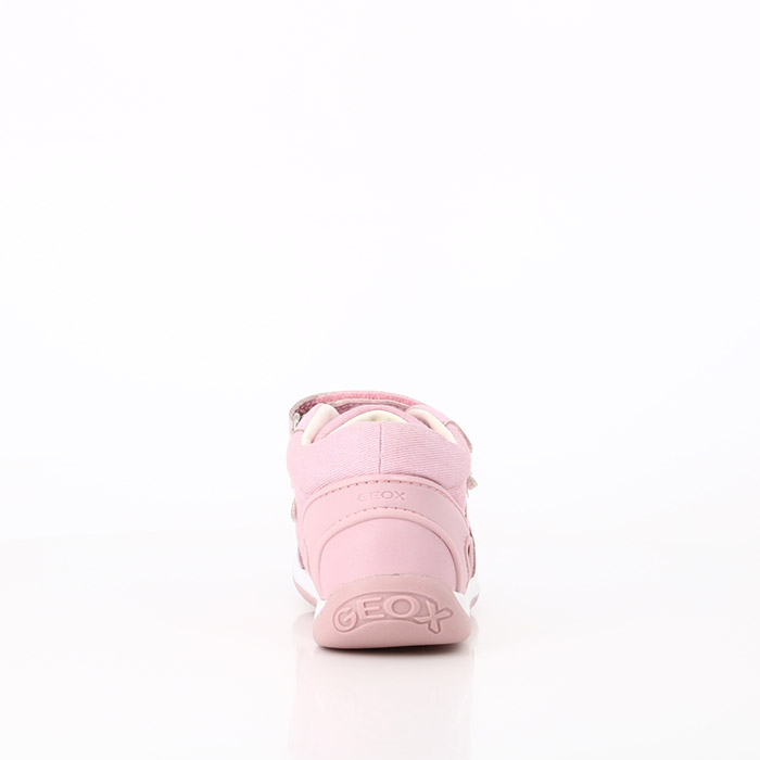 Geox chaussures geox bebe b each g. g pink white rose1269901_2