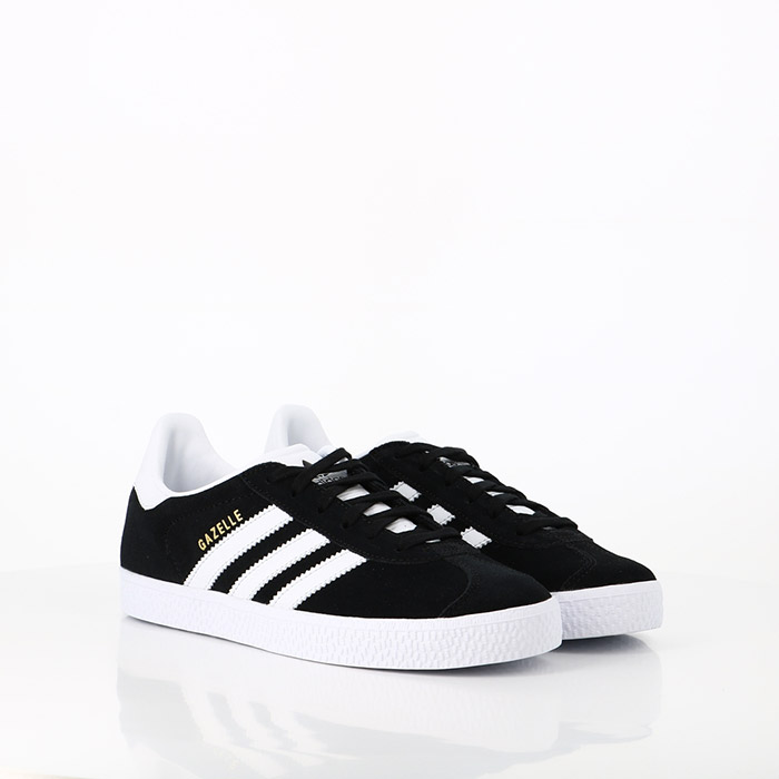 Adidas chaussures adidas enfant gazelle noir blanc blanc noir1273701_2