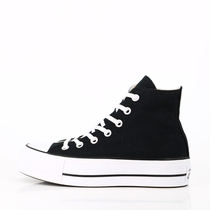 Converse chaussures converse chuck taylor all star lift high top black white white noir1276401_2