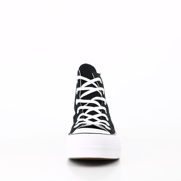 Converse chaussures converse chuck taylor all star lift high top black white white noir1276401_3