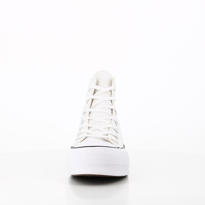 Converse chaussures converse chuck taylor all star lift high top white black white blanc1279701_5