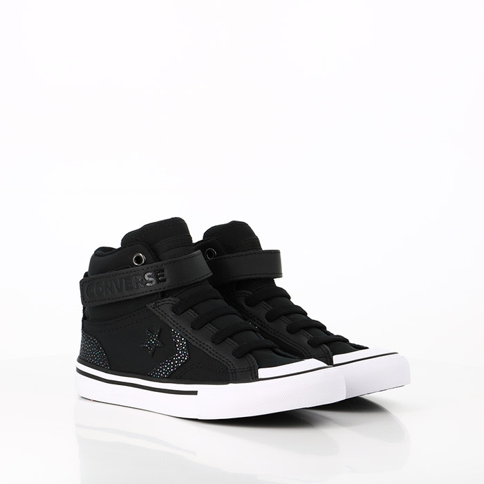 Converse chaussures converse enfant pro blaze strap hi black black white noir1285501_2