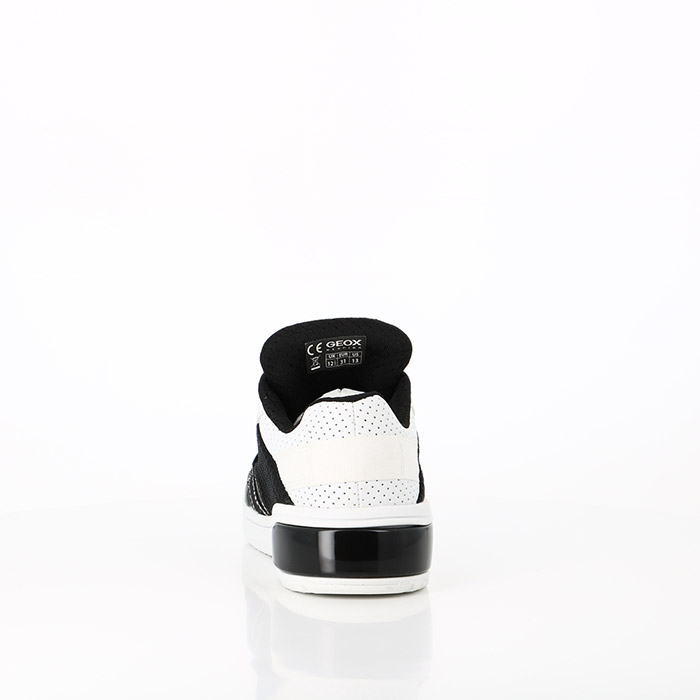 Geox chaussures geox enfant j xled b. black white noir1288601_3