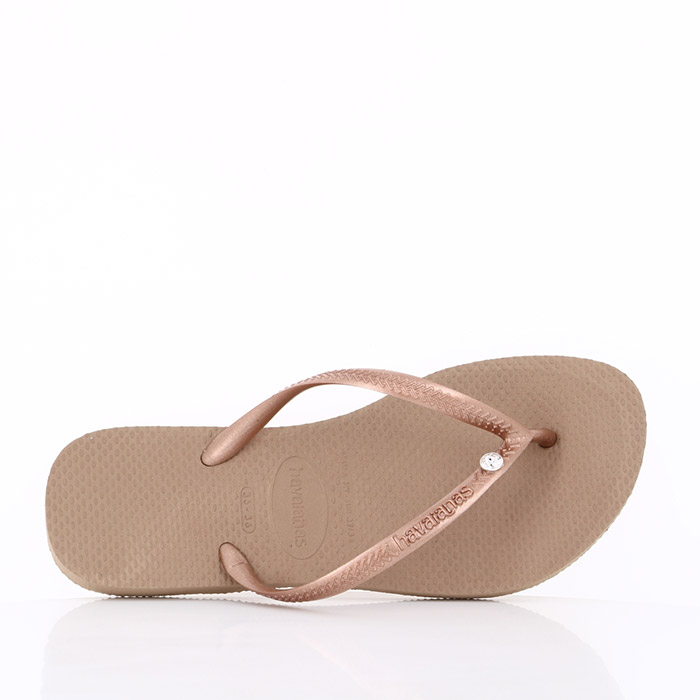 Havaianas chaussures crystalglamourrosegoldmetallicrosegold 1307601_2