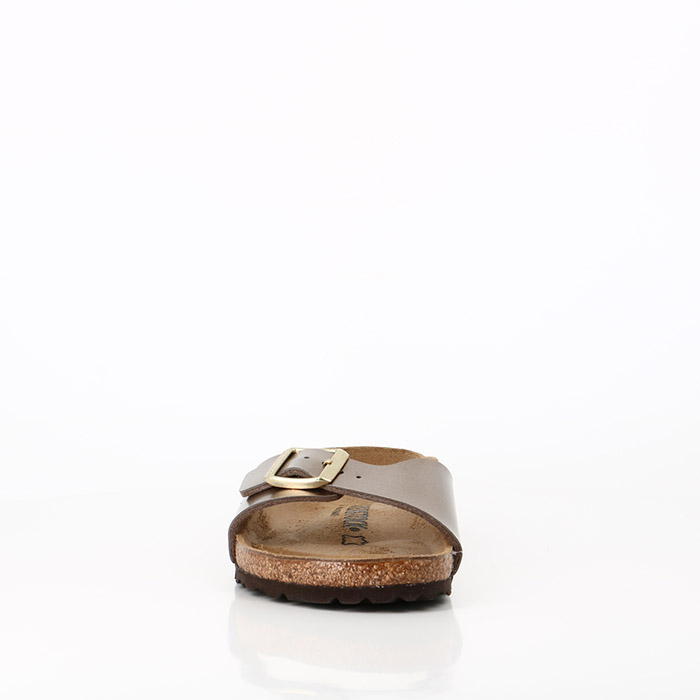 Birkenstock chaussures birkenstock madrid electric metallic taupe marron1310501_4