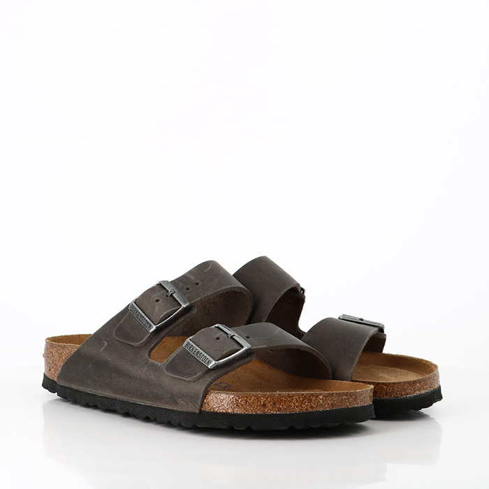 Birkenstock chaussures birkenstock arizona sfb cuir iron gris1311001_2