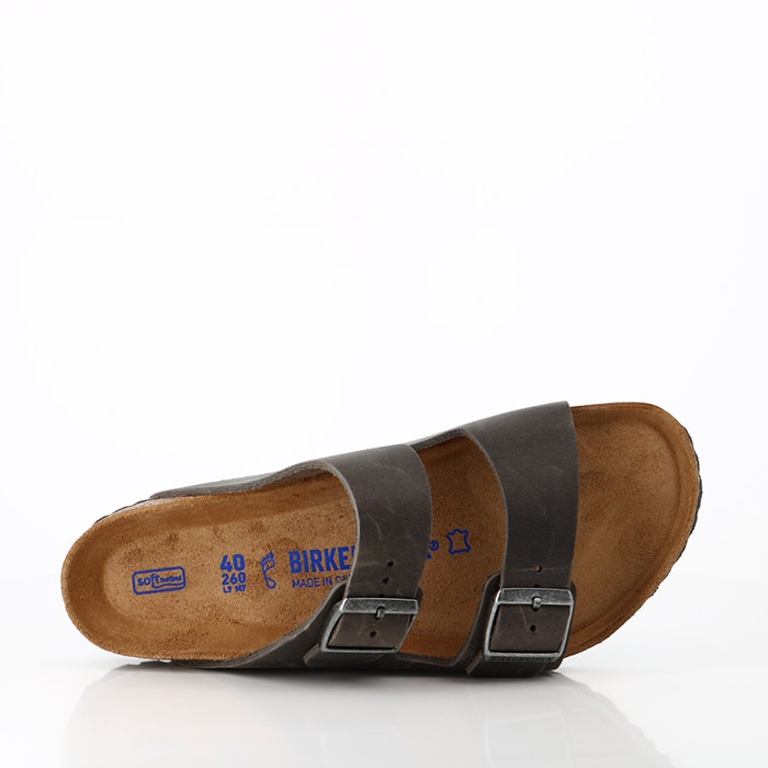 Birkenstock chaussures birkenstock arizona sfb cuir iron gris1311001_3