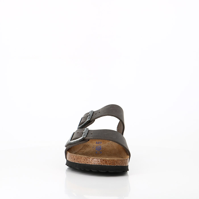 Birkenstock chaussures birkenstock arizona sfb cuir iron gris1311001_5