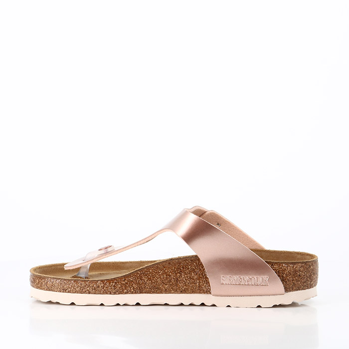 Birkenstock chaussures birkenstock gizeh electric metallic copper rose1311101_4