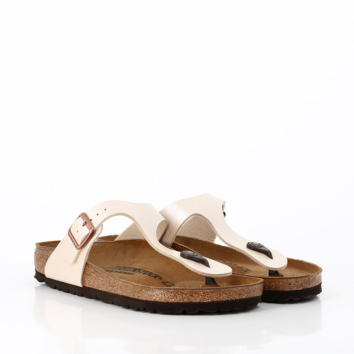 Birkenstock chaussures birkenstock gizeh graceful pearl white blanc1311301_2