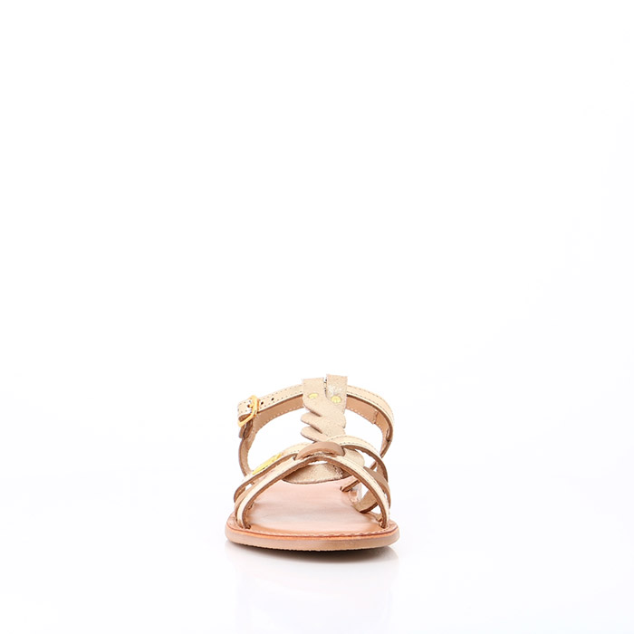 Les tropeziennes chaussures les tropeziennes enfant badami beige or1317301_4