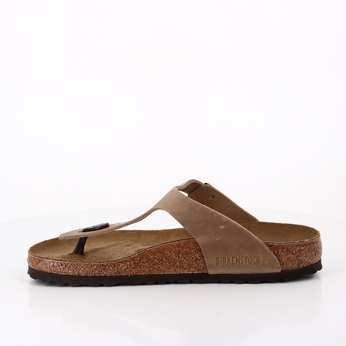 Birkenstock chaussures birkenstock gizeh tabacco brown marron1321001_3