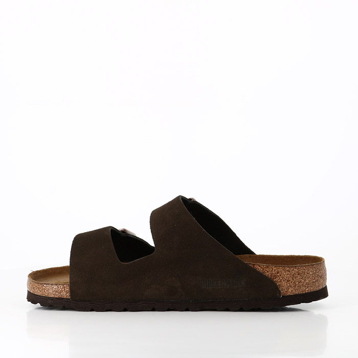 Birkenstock chaussures birkenstock arizona cuir suede mocha marron1322101_4