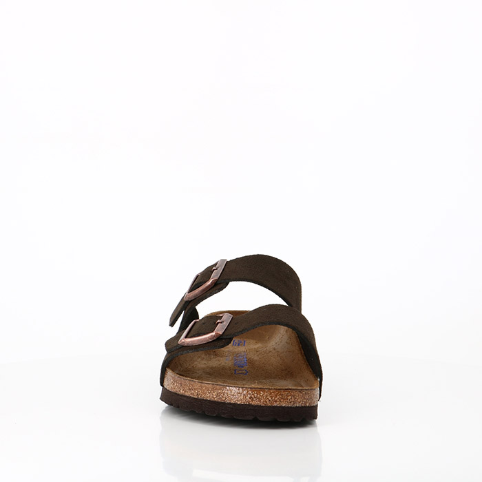 Birkenstock chaussures birkenstock arizona cuir suede mocha marron1322101_5