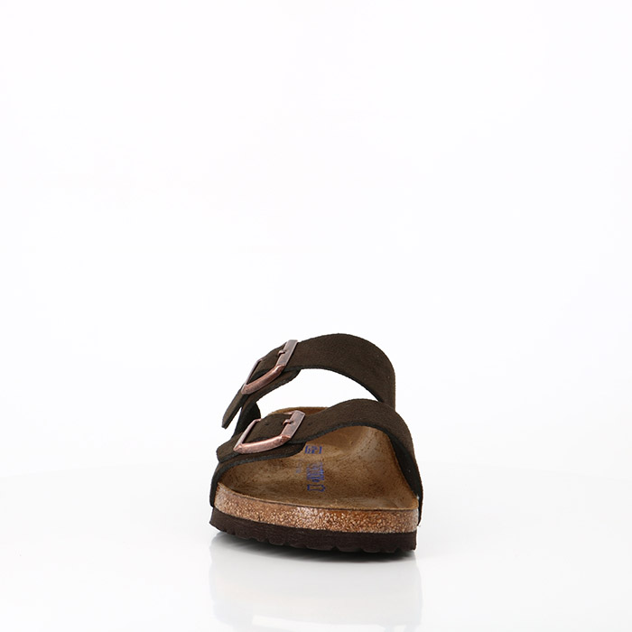 Birkenstock chaussures birkenstock arizona sfb suede mocha marron1322101_5