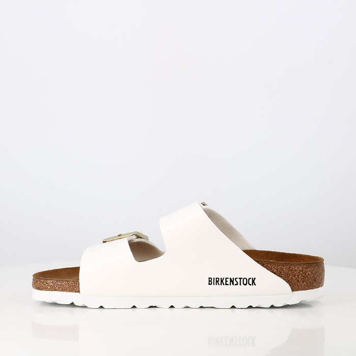 Birkenstock chaussures birkenstock arizona vernis blanc blanc1323101_4