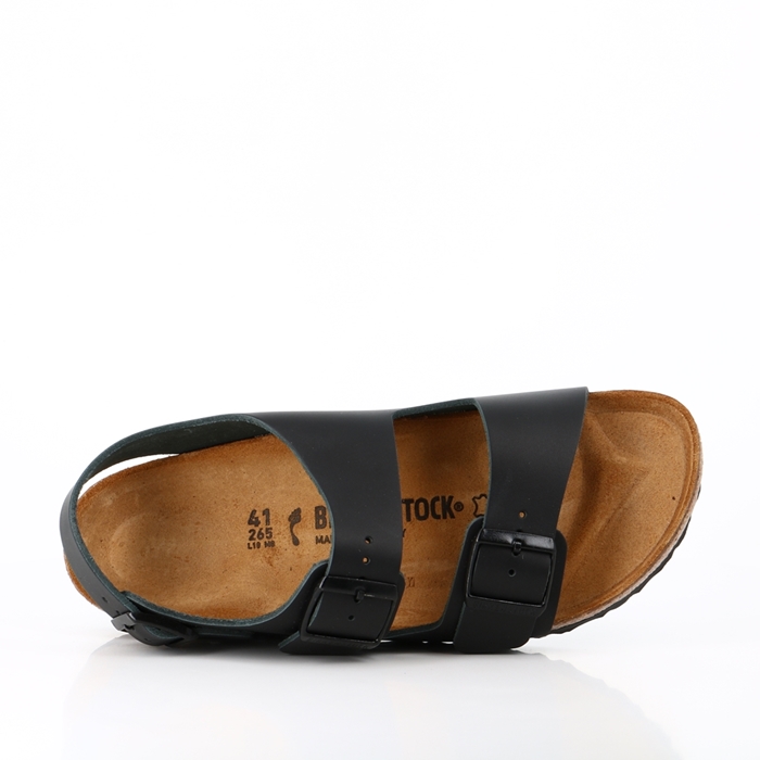 Birkenstock chaussures birkenstock milano bs cuir noir