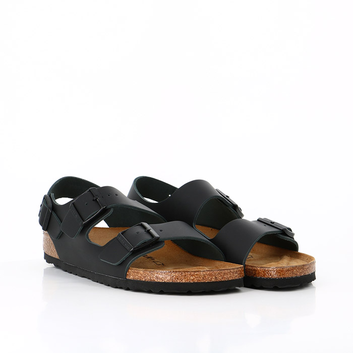 Birkenstock chaussures birkenstock milano bs cuir noir1323501_5