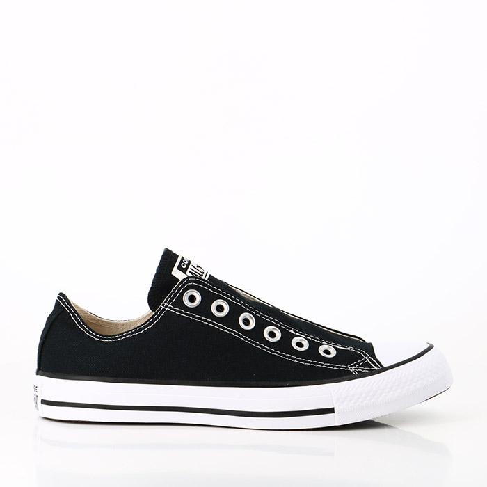 Converse chaussures converse chuck taylor all star slip black white black noir